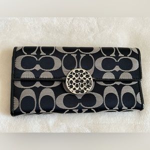 Coach signature wallet